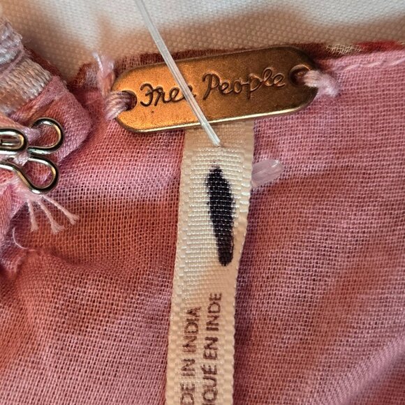 FREE PEOPLE X Revolve Tessa Dress - Tea Primrose Rouched Sz: S Floral - Picture 11 of 13